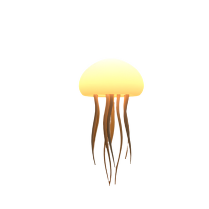 Jellyfish Mood Lamp LED Jellyfish Night Light Portable Jellyfish Lamp Jellyfish Decorations Smart Table Lamp For Bedside Desk