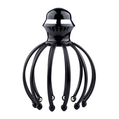 Vibration Head Massager Scalp Relaxation 12 Claw Electric Head Massager Octopus Point Massager Wholesale